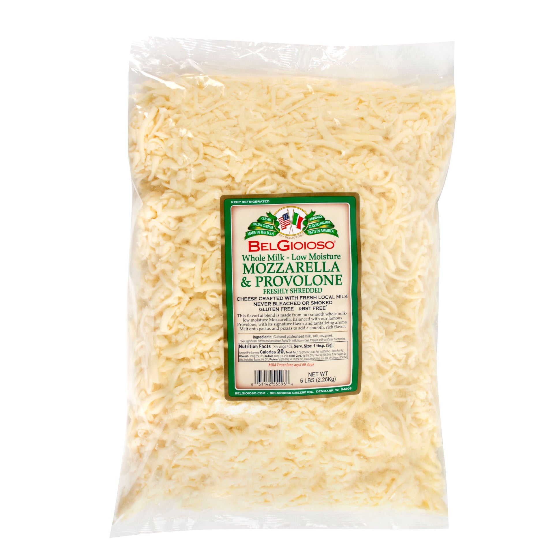 Shredded Low Moisture Mozzarella